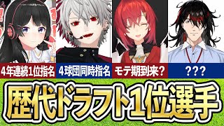 にじさんじ甲子園ドラフト会議、歴代１位指名選手まとめ【2020年～2023年】