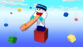 【マイクラ】1週間「レゴみたいな１ブロック」の世界でサバイバル生活してみた結果！？