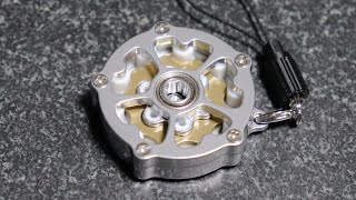 金属削り出し減速機構ストラップ作ってみた(サイクロイド減速機)【物販】