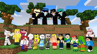 マイクラ逃走中～ハンターから逃げろ🌴～【マイクラ】