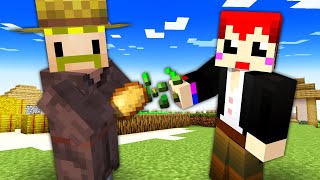 【ドズル社×赤髮のとも】村人になってエンドラ討伐！【マイクラ】