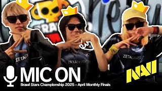 MIC ON // vs Natus Vincere | Brawl Stars Championship 2025 April Monthly Final