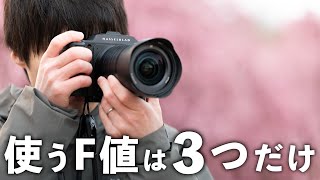 カメラ初心者さんがすぐに覚えるべきF値の王道設定とは？