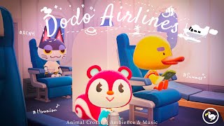 ACNH BGM - DoDo AirLines✈️ Cozy Tropical Island🏝️Hawaiian Lo-fi  music playlist +  waves ambient🎧 4h