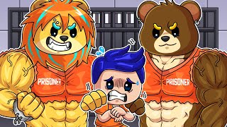 ムキムキマッチョになる刑務所に入れられてしまった結果...！？【 ロブロックス Roblox 】