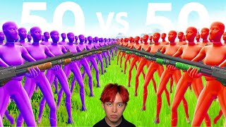 プロ５０人 VS プロ５０人...【フォートナイト】