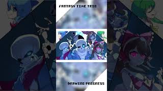 Fantasy time trio イラストメイキング
