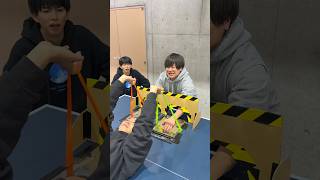 1/2の確率で腕がもげます。50% Arm breaking Challenge