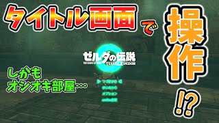 一瞬であのオシオキ部屋に行く方法が発見された…！(ver1.0.0)【ティアキン TotK】裏技 バグ 検証 ゆっくり実況 glitch