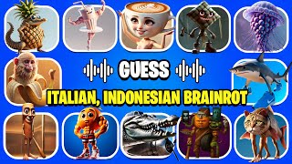🧠 Can You Guess These VIRAL ITALIAN & INDONESIAN Brainrot Memes? | Tralalero, Tung Tung Sahur & More