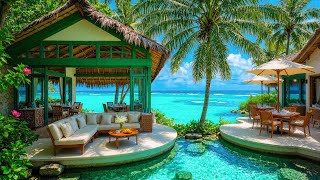 Morning Jazz to Uplift Your Spirit – Bossa Nova at the Tropical Beachside Cafe