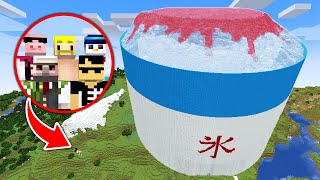 【マイクラ】巨大かき氷登頂するまで終われません！