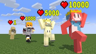 人気投票の順位で強さが変わる世界でサバイバル攻城戦！ - マインクラフト【KUN】