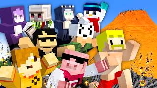 【ドズル社×日常組】マグマだらけの無人島から生き延びろ！【マイクラ】