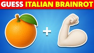 Guess the INDONESIAN, ITALIAN BRAINROT by Emojis | U Din Din Dun, Tung Tung Sahur