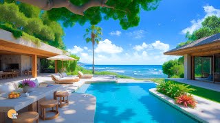 Jazz Cafe with an Ocean View – Positive Jazz and Bossa Nova by the Seaside on a Weekend