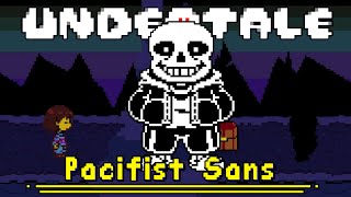 Sans will do Papyrus's Job and CAPTURE the Human! Undertale - Pacifist Sans Fight