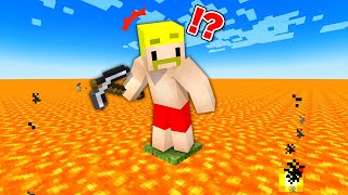 【マイクラ】1マス以外マグマの世界でエンドラ討伐！