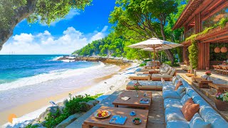 Bossa Nova By The Sea - Bossa Nova Jazz Music & Ocean Waves Sounds Are Ideal For A Relaxed Spirit
