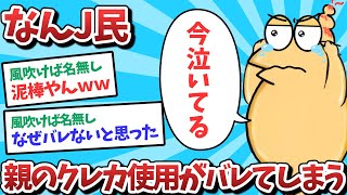 【悲報】なんJ民、親のクレカ使用がバレてしまうｗｗｗ【2ch面白いスレ】【ゆっくり解説】x9gPb-67ftU