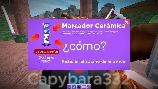 Cómo conseguir al marcador cerámica en Find The Markers