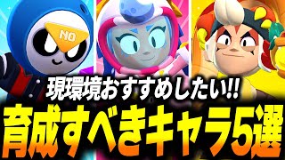 【ブロスタ】現環境育成するべきキャラ5選！使い方やメタキャラを解説しながら紹介していきます！