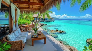 Positive Jazz Music at a Tranquil Resort - Tropical Beachside Bossa Nova Coffee - Morning Jazz
