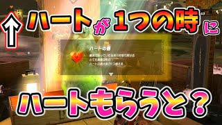 ハートが1固定の状態で女神像にてハートを増やすと？(ver1.0.0)【ティアキン TotK】裏技 バグ 検証 ゆっくり実況 glitch