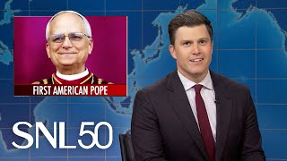 Weekend Update: Catholic Church Elects First American Pope, Trump Wants to Reopen Alcatraz - SNL